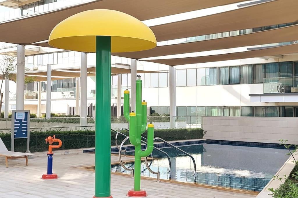 Luxury Apartment In Yas Island อาบูดาบี ภายนอก รูปภาพ