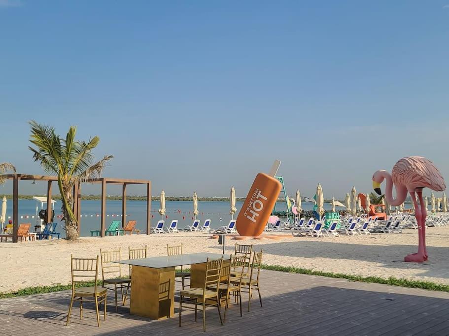 Luxury Apartment In Yas Island อาบูดาบี ภายนอก รูปภาพ